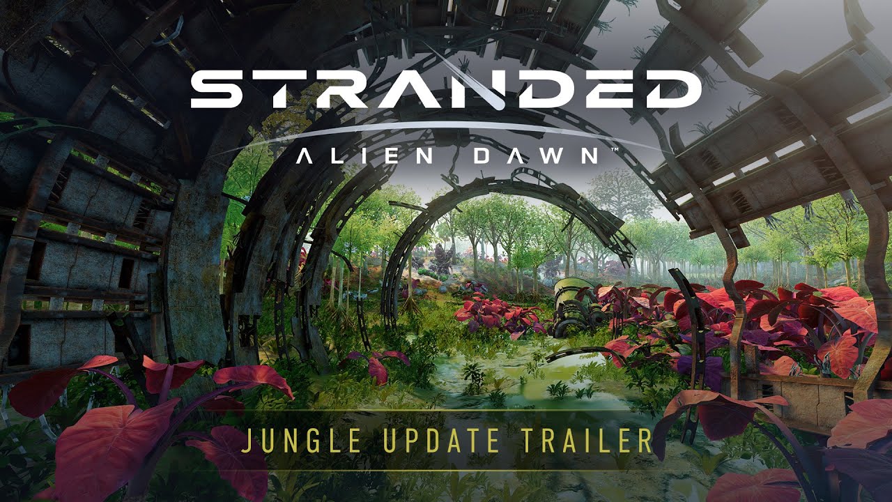 Stranded: Alien Dawn dostal update s dungou