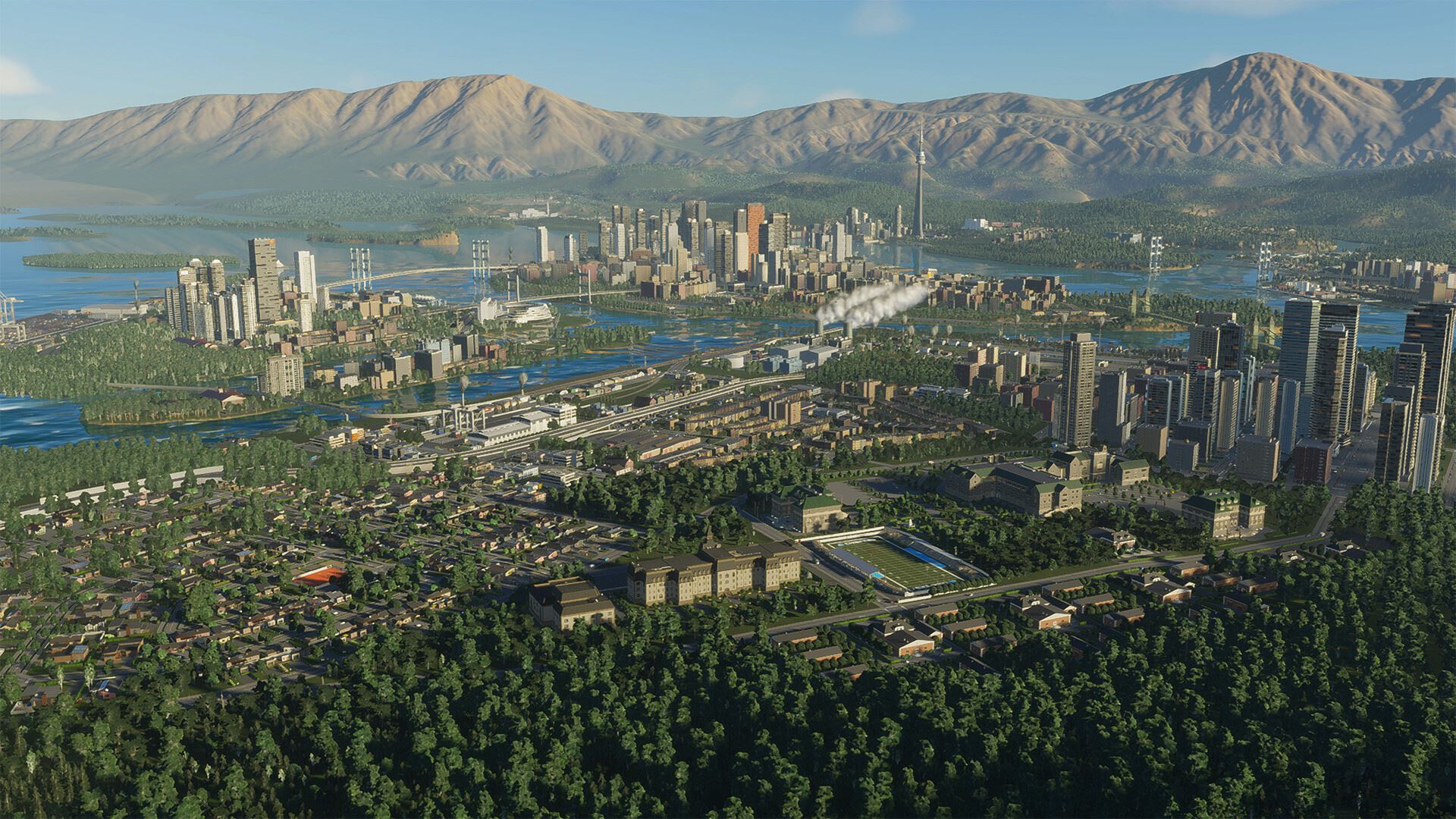 Cities: Skylines II ukazuje ekonomiku a produkciu v hre