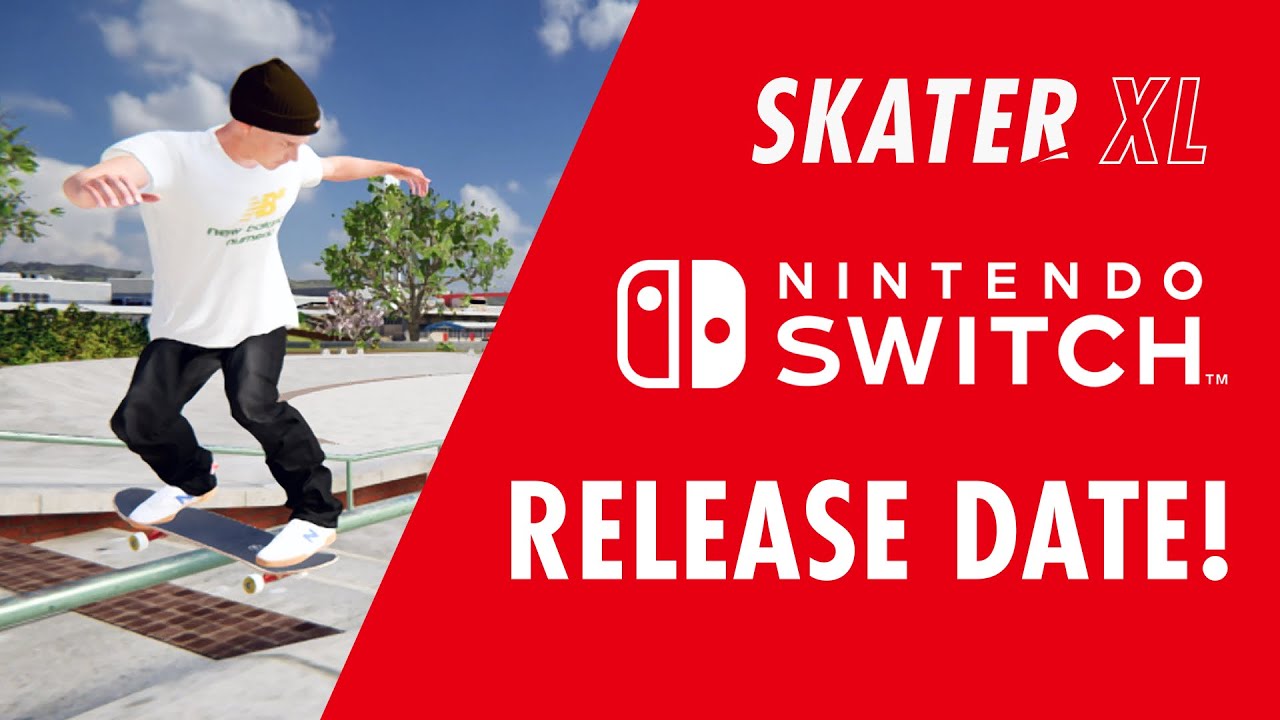 Skater XL dostal dtum vydania na Switch