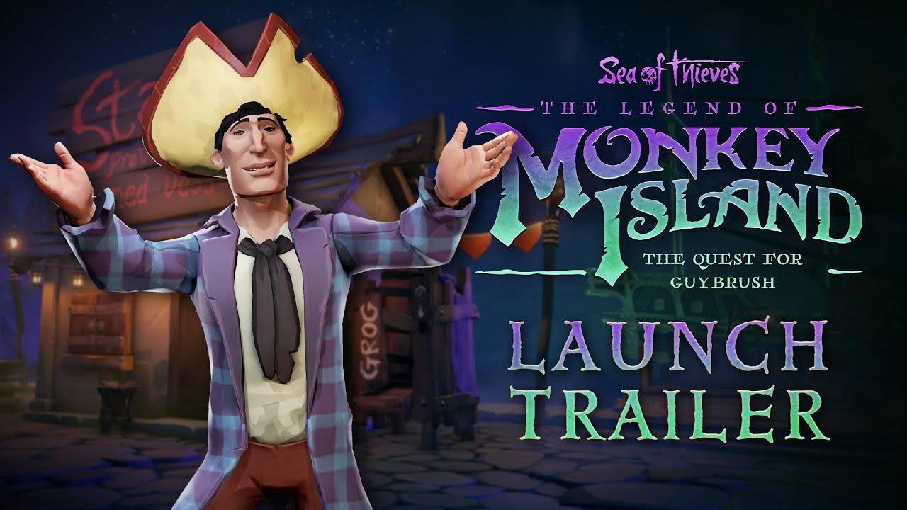 Sea of Thieves: The Legend of Monkey Island dostva Quest for Guybrush prbeh