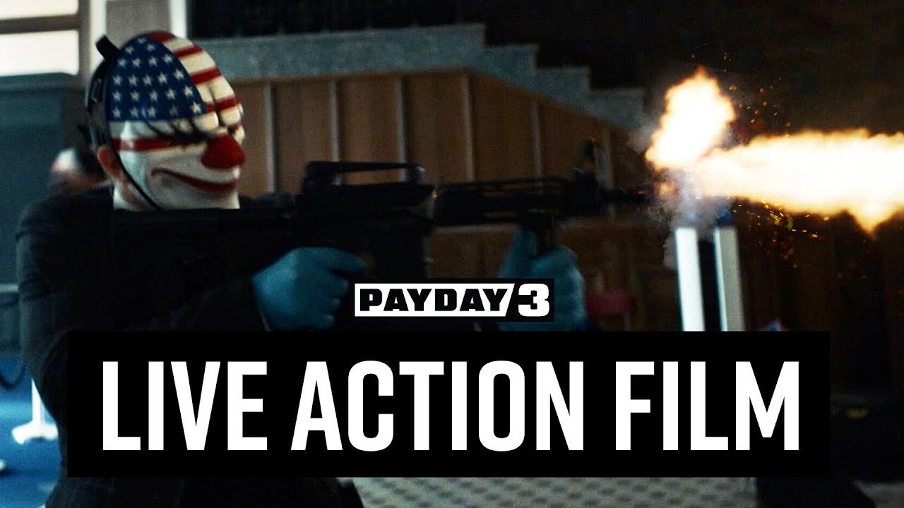Payday 3 predviedol bankov lpe v Live action traileri