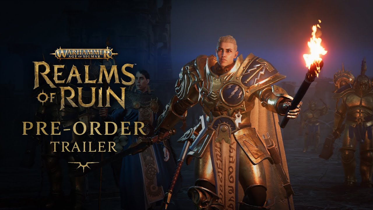 Warhammer Age of Sigmar: Realms of Ruin m trailer a predobjednvky