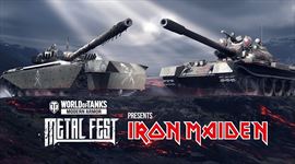 World Of Tanks: Modern Armor dostva metalov legendu Iron Maiden
