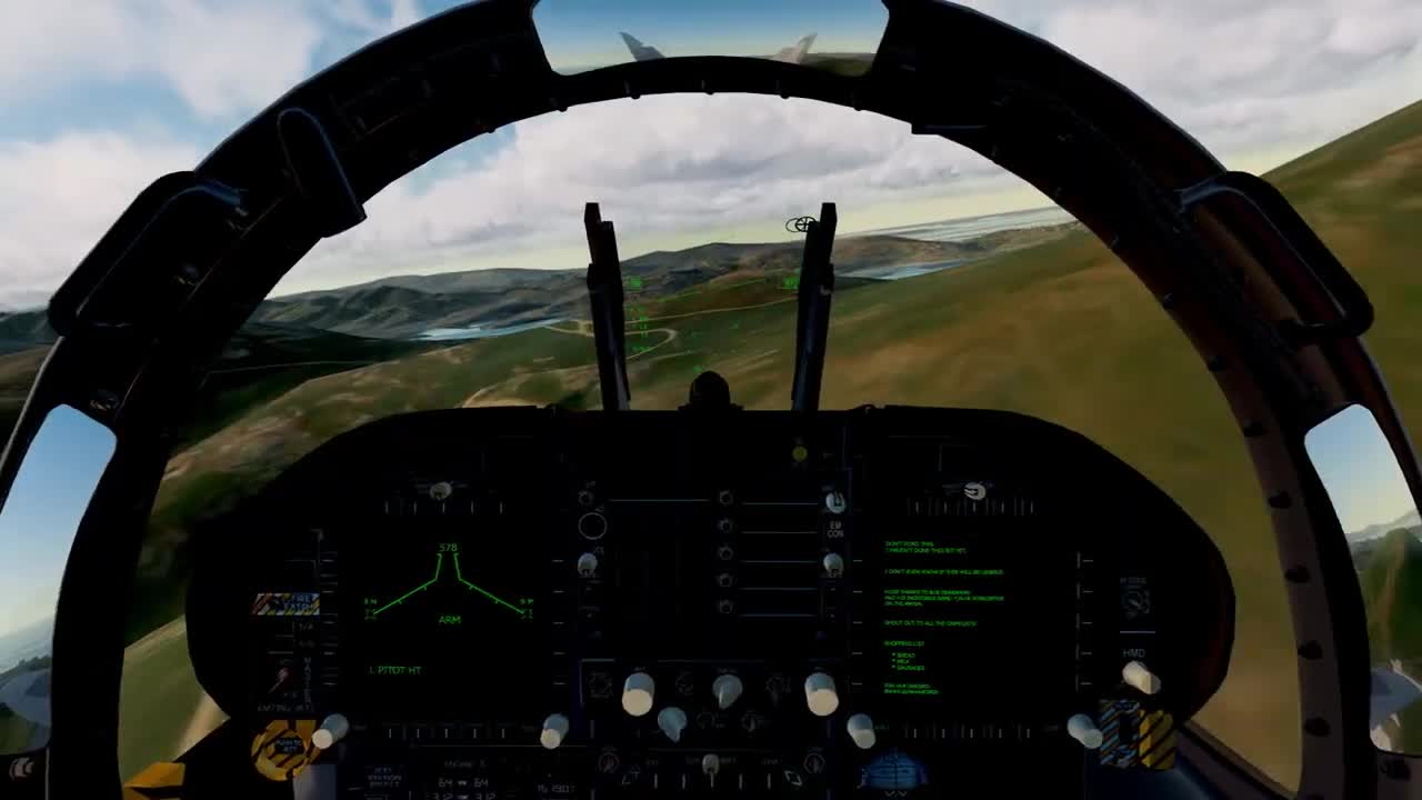 VR leteck simulcia Supersonic Fight z vs budci rok sprav Mavericka