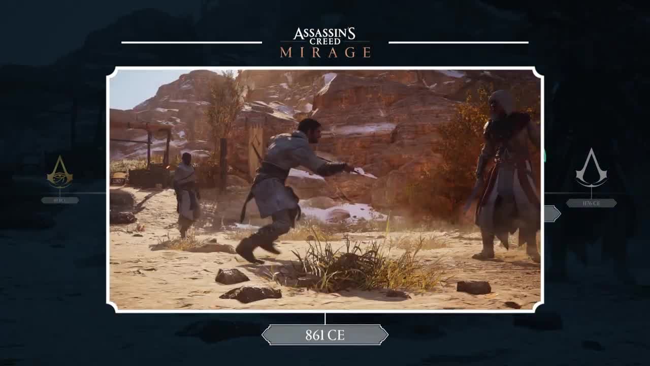 Assassin's Creed Mirage pribliuje asov lniu