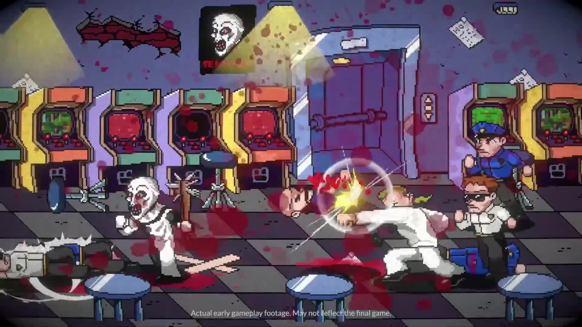 Terrifier The ARTcade Game prinesie smrtiaceho klauna z filmov do hry