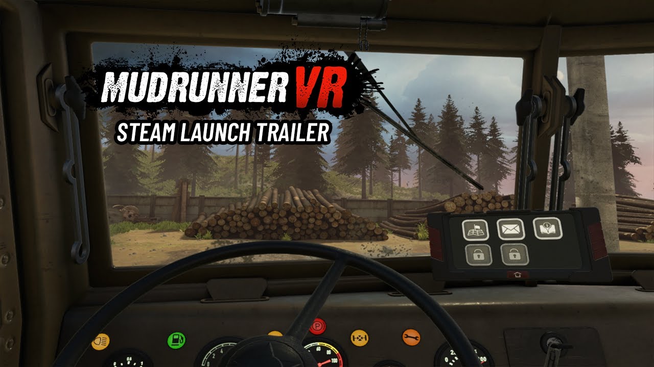 MudRunner VR u ponka jazdu na SteamVR 