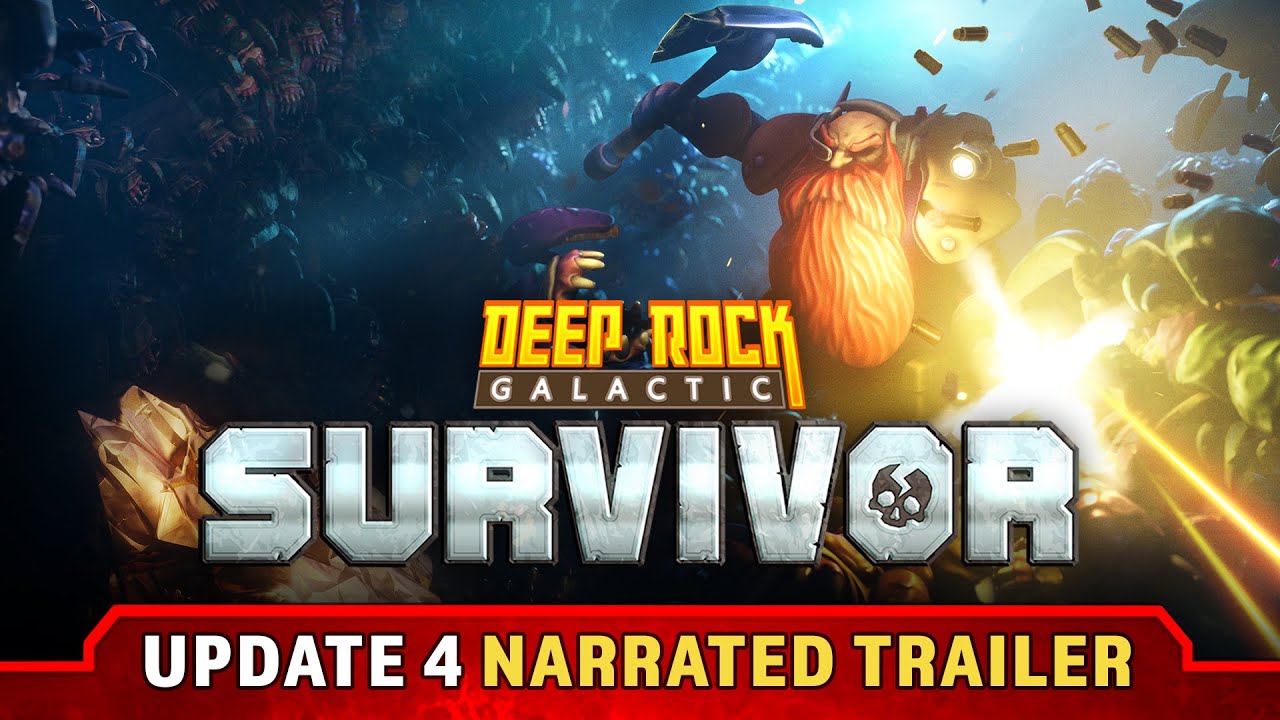 tvrt update pre Deep Rock Galactic: Survivor prina nov vzvy