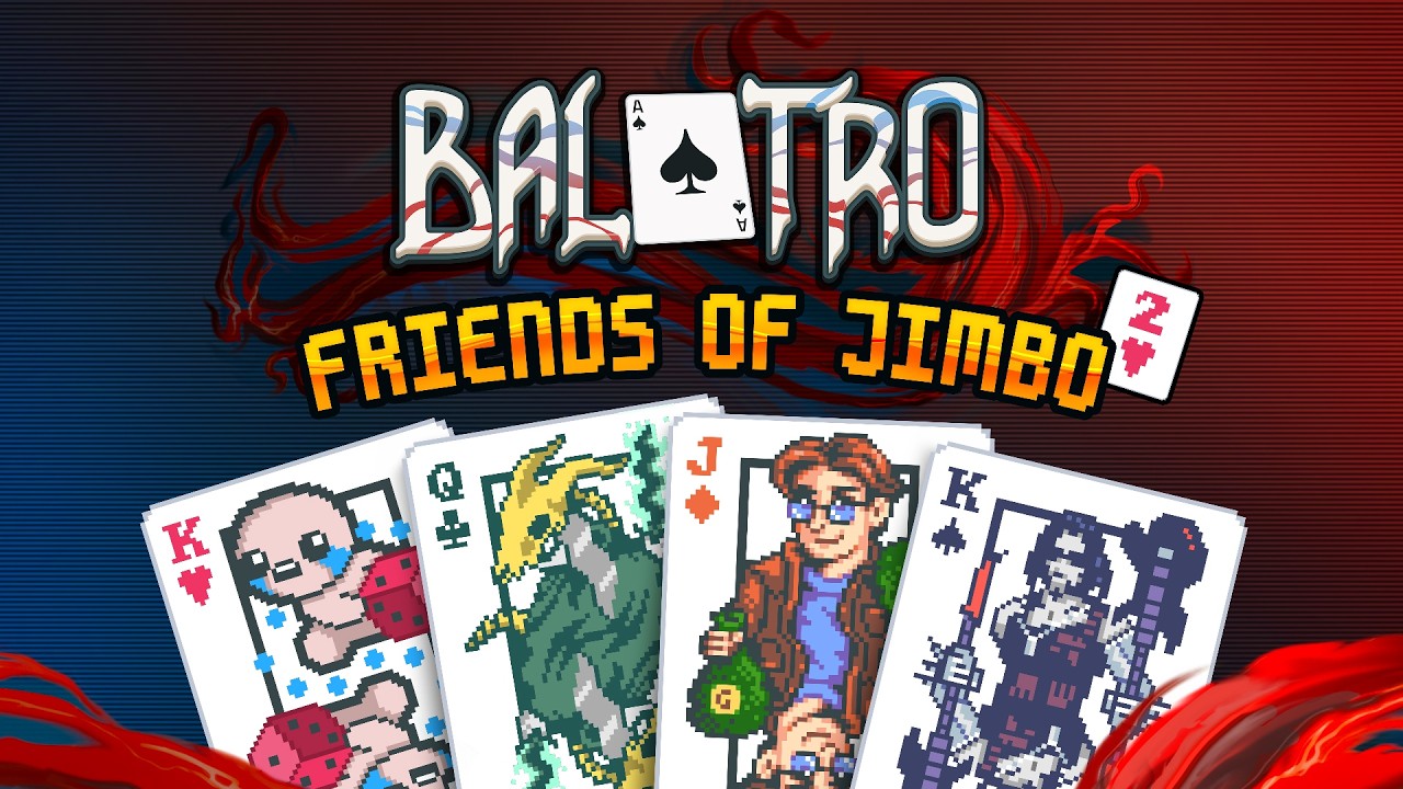 Balatro dostva zadarmo druh Friends of Jimbo balek