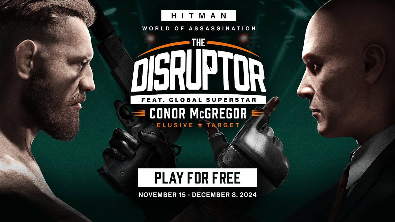 Do HITMAN: World of Assassination op zavta Conor McGregor