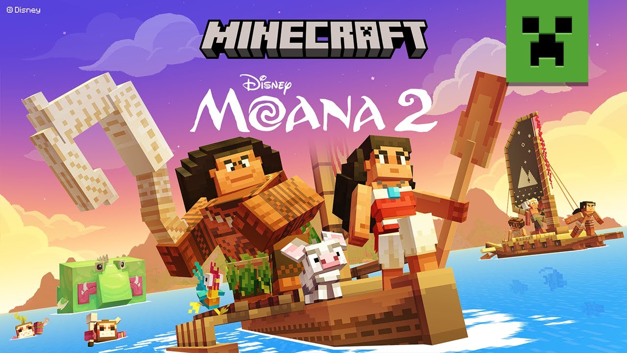 Minecraft dostva Moana 2 DLC