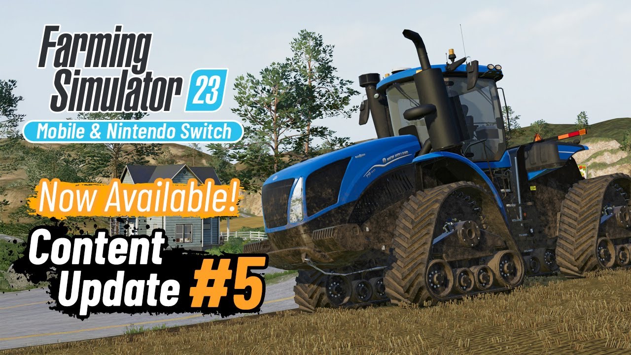 Farming Simulator 23 dostva update 5 a s nm nov obsah