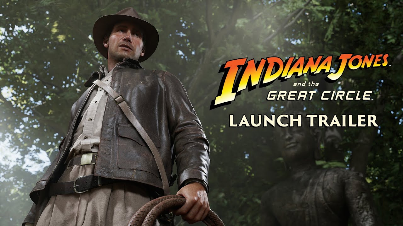 Indiana Jones and the Great Circle ponka launch trailer