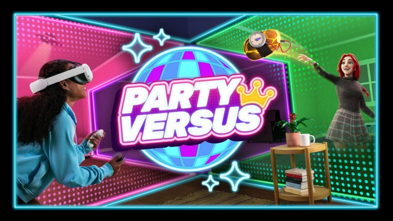 Party Versus ukazuje prty hranie vo virtulnej realite