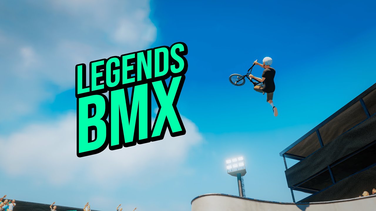 Legends BMX rob kaskadrske ksky na bicykli na Steame