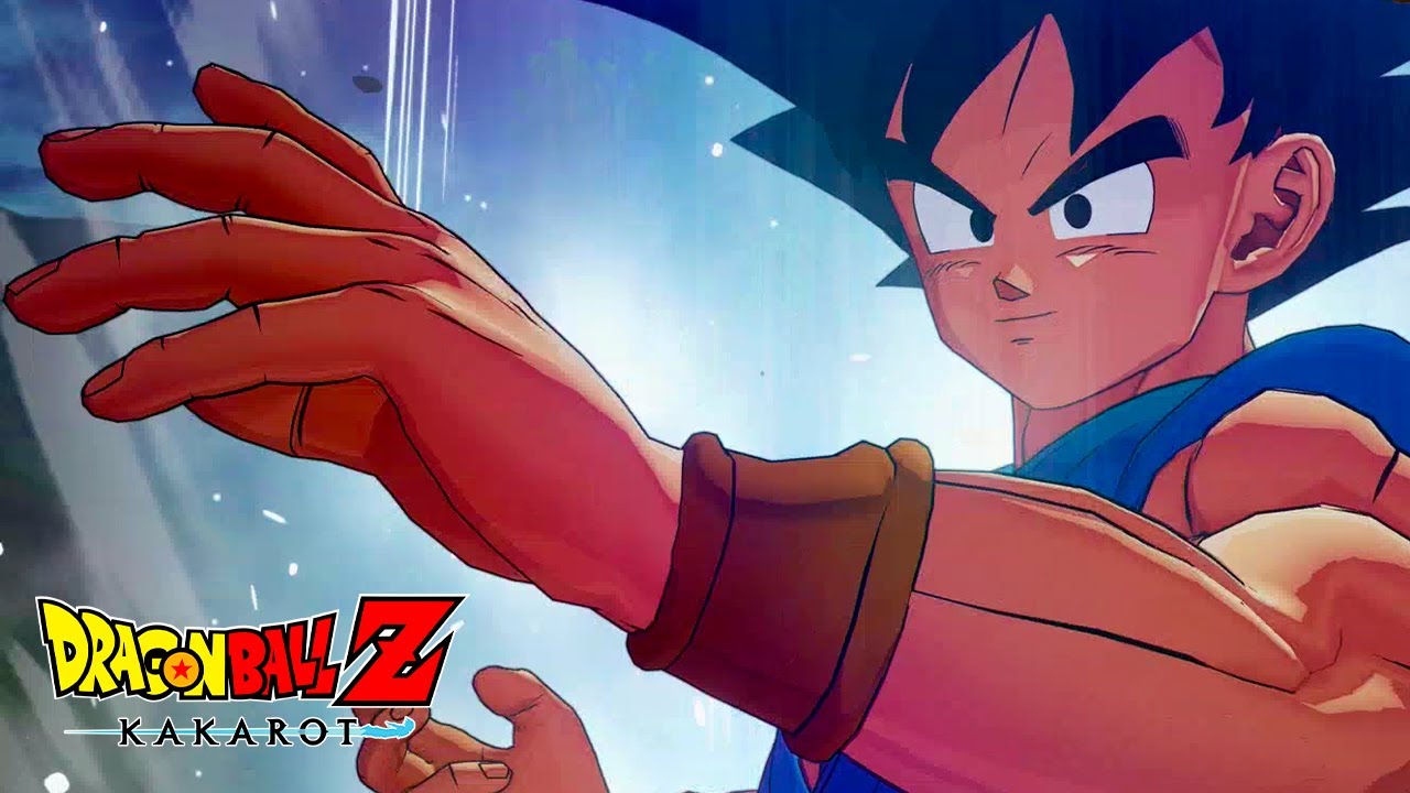Dragon Ball Z: Kakarot ukazuje sboj Goku (Blue Gi) vs. Goten