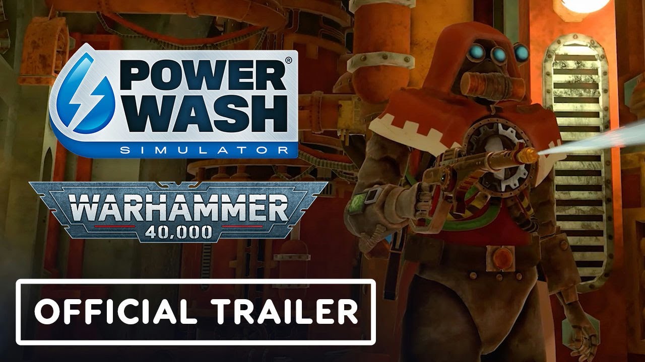 Powerwash Simulator x Warhammer 40k - trailer