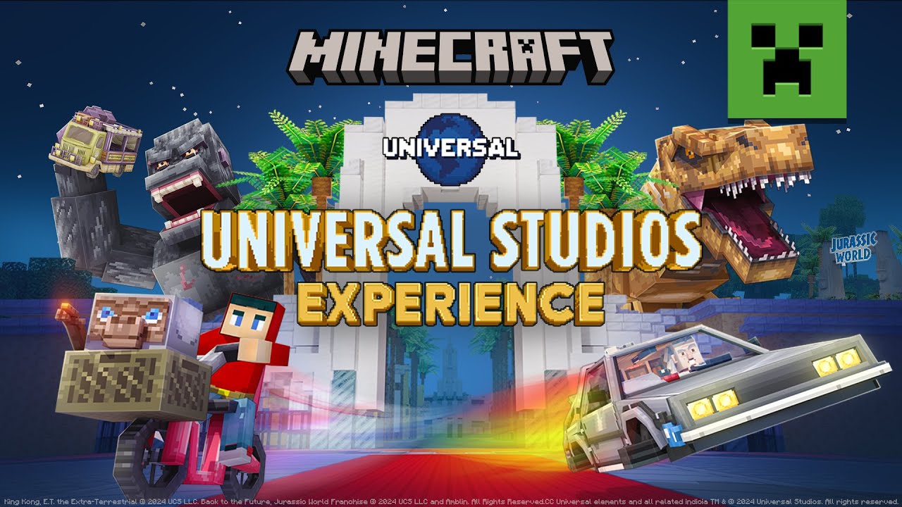 Minecraft dostal Universal Studios Experience DLC