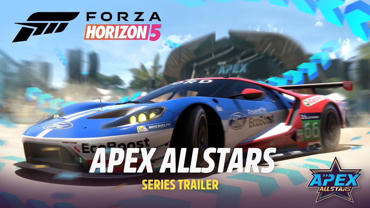 Forza Horizon 5 predstavuje Apex Allstars sriu