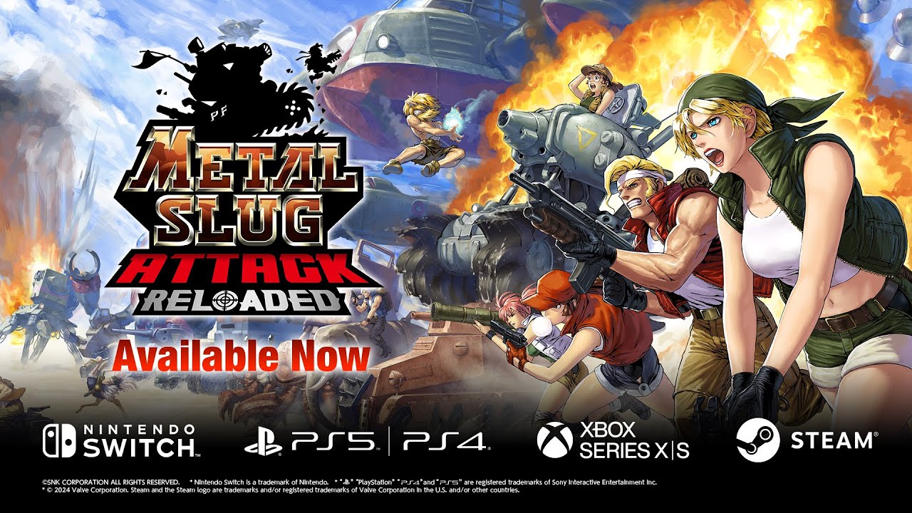 Metal Slug Attack Reloaded prina znmu znaku do tower defense tlu