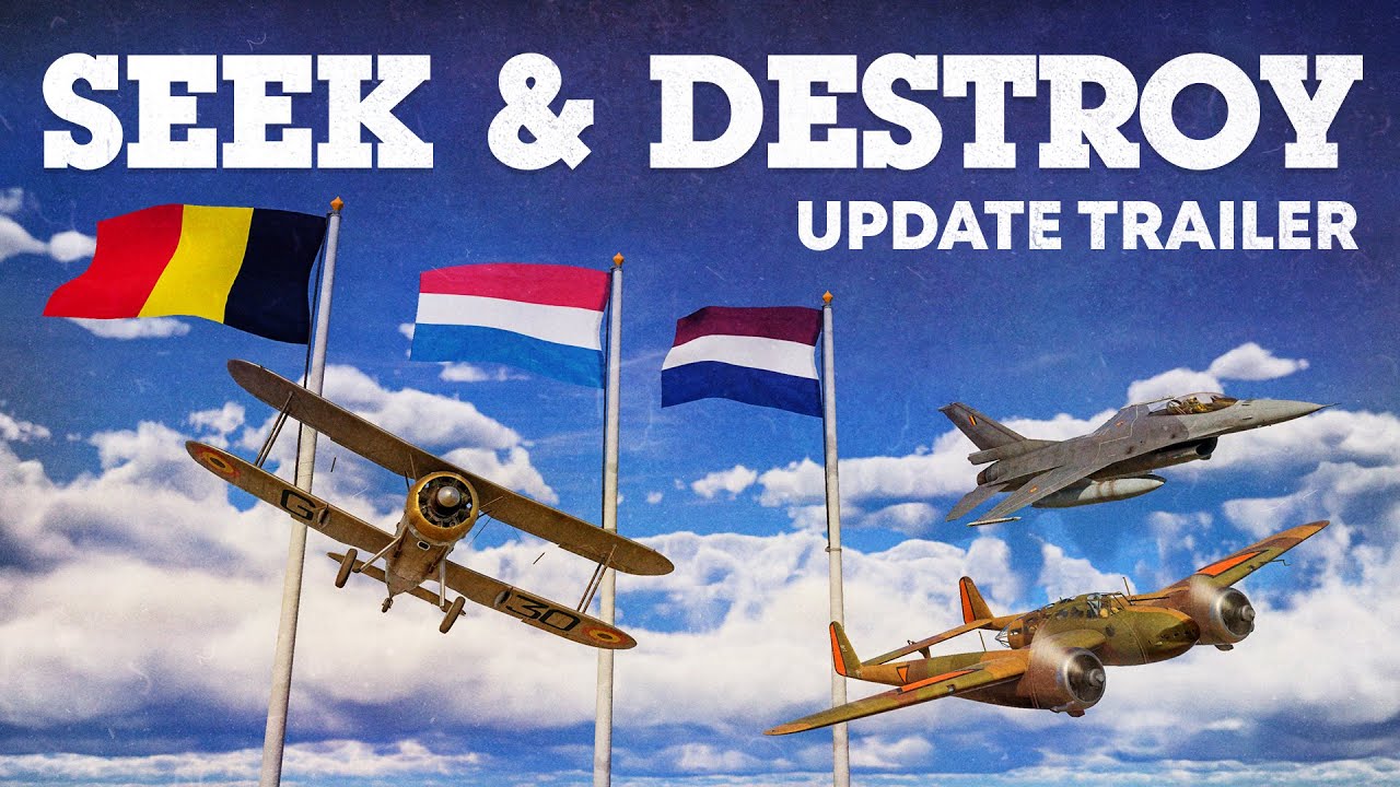 War Thunder sa pripravuje na modern posily v update Seek & Destroy