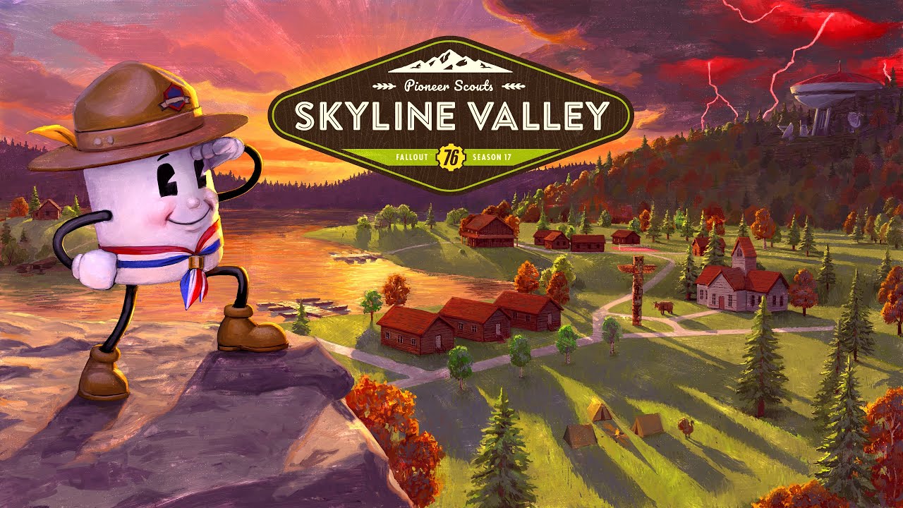 Fallout 76 predstavuje Seznu 17 - Pioneer Souts Skyline Valley