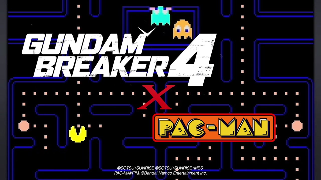 Gundam Breaker 4 ukazuje crossover s Pac-manom