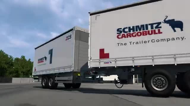 Euro Truck Simulator 2 dostal Schmitz Cargobull Trailer Pack