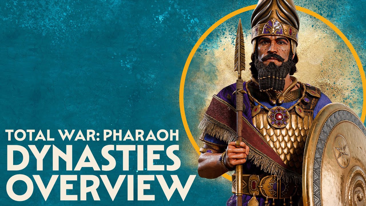 Total War Pharaoh ukazuje Dynasties update