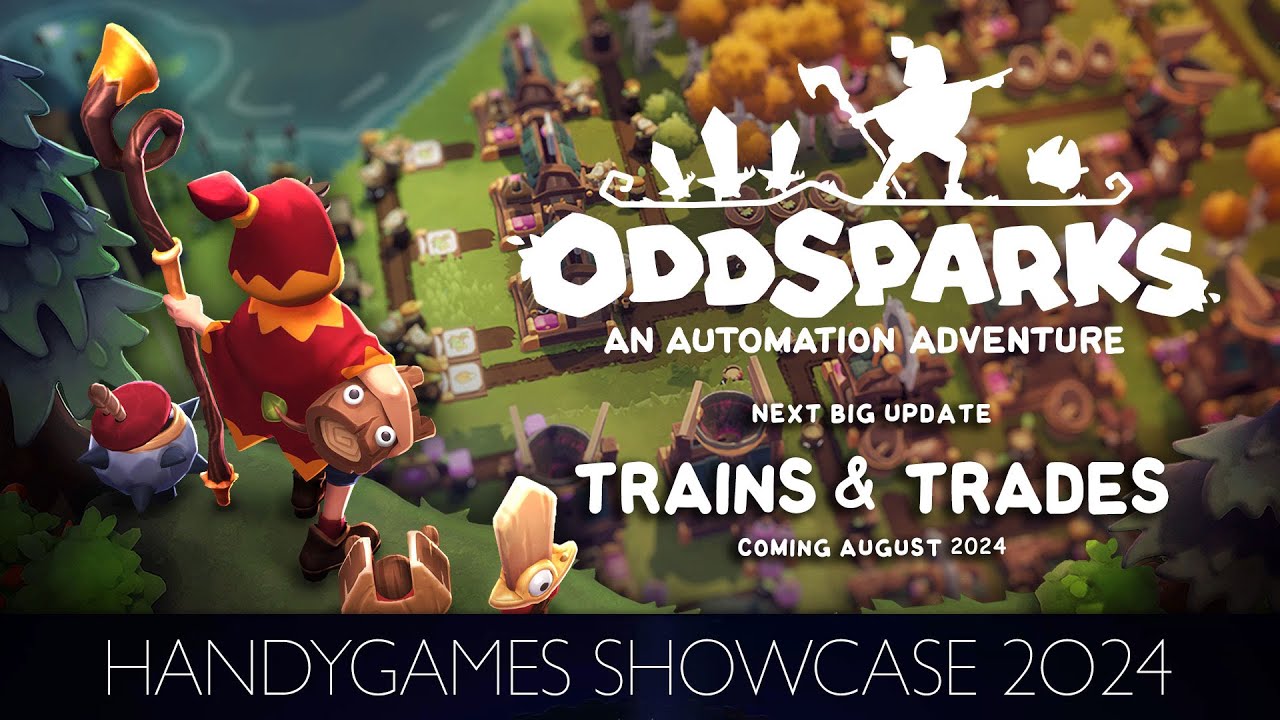 Oddsparks: An Automation Adventure ukazuje ivot vo svojskom mesteku