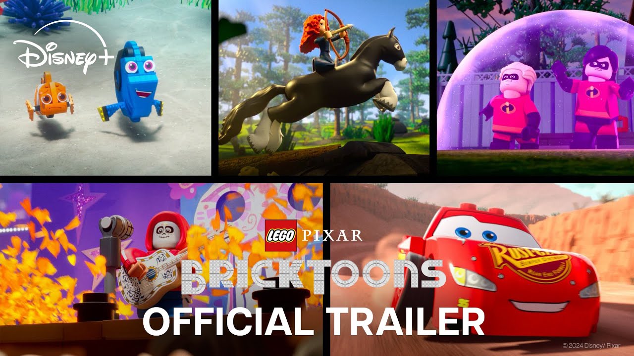 Lego Pixar: Bricktoons - trailer na seril