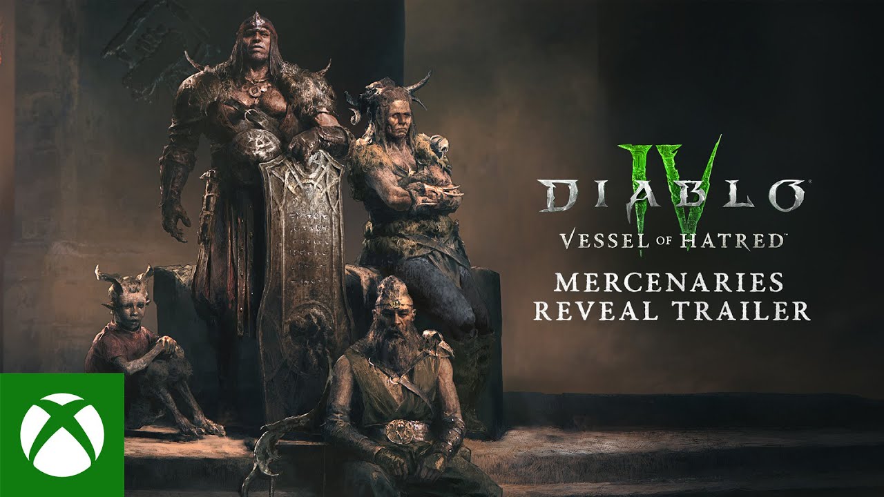 Diablo IV - Vessel of Hatred - Mercenaries trailer