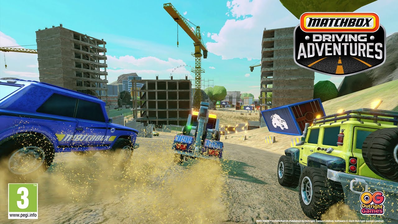 V Matchbox Driving Adventures zaali jazdi obben autka