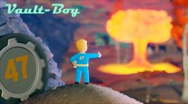 Vault-Boy je nvrh hry o maskotovi z Falloutu, nevyzer najhorie