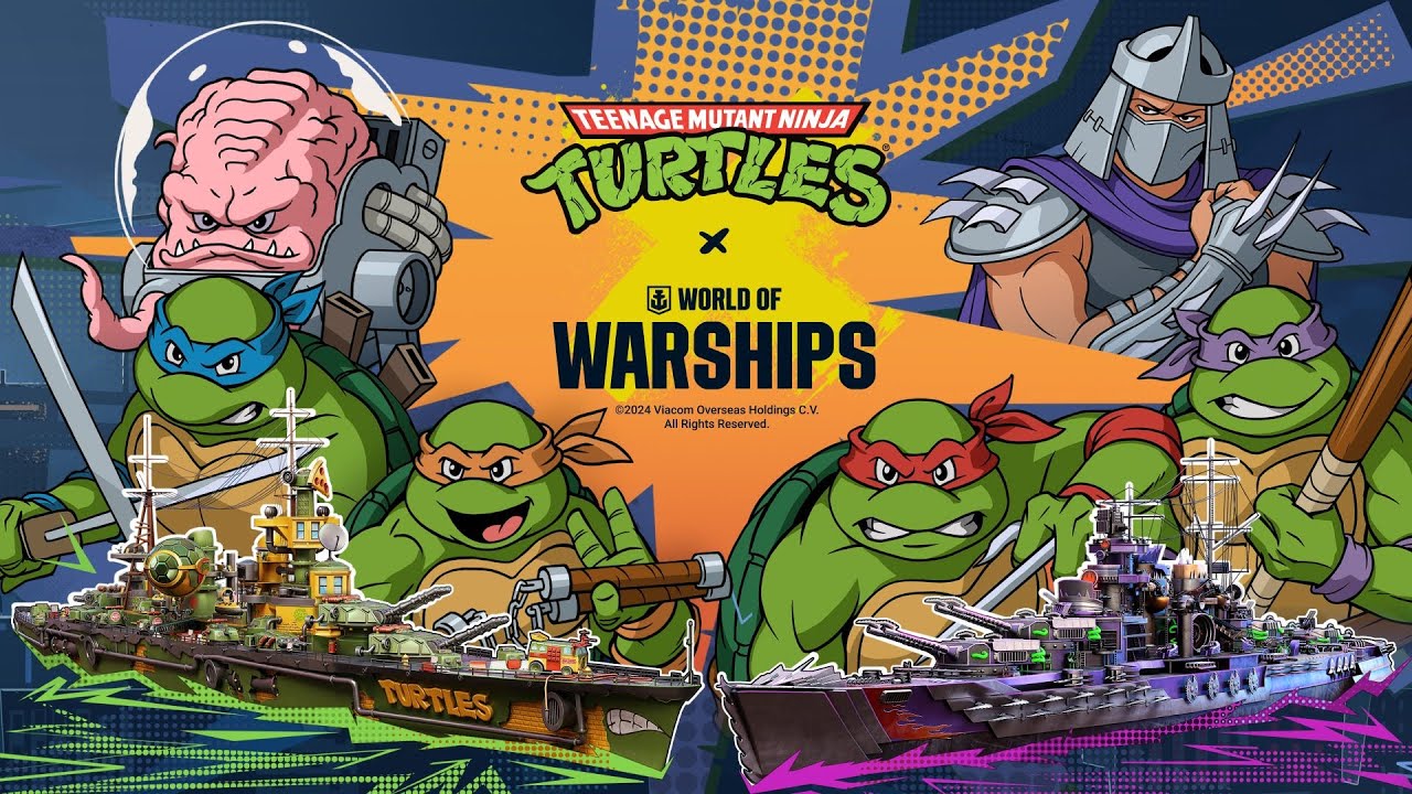 Teenage Mutant Ninja Turtles event prichdza do World of Warships