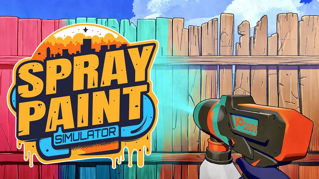 Spray Paint Simulator nasprejuje steny, ploty aj kuchyu