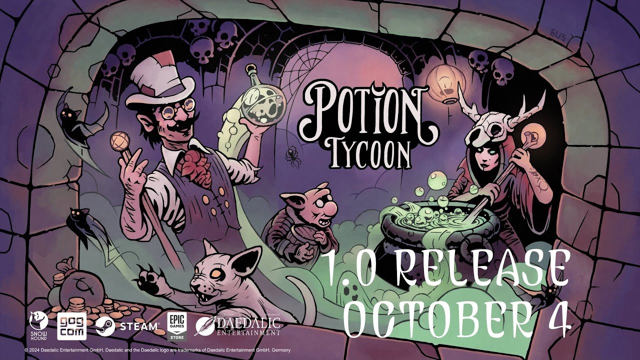 Potion Tycoon prina rekapitulciu a koncom tda bude komplet