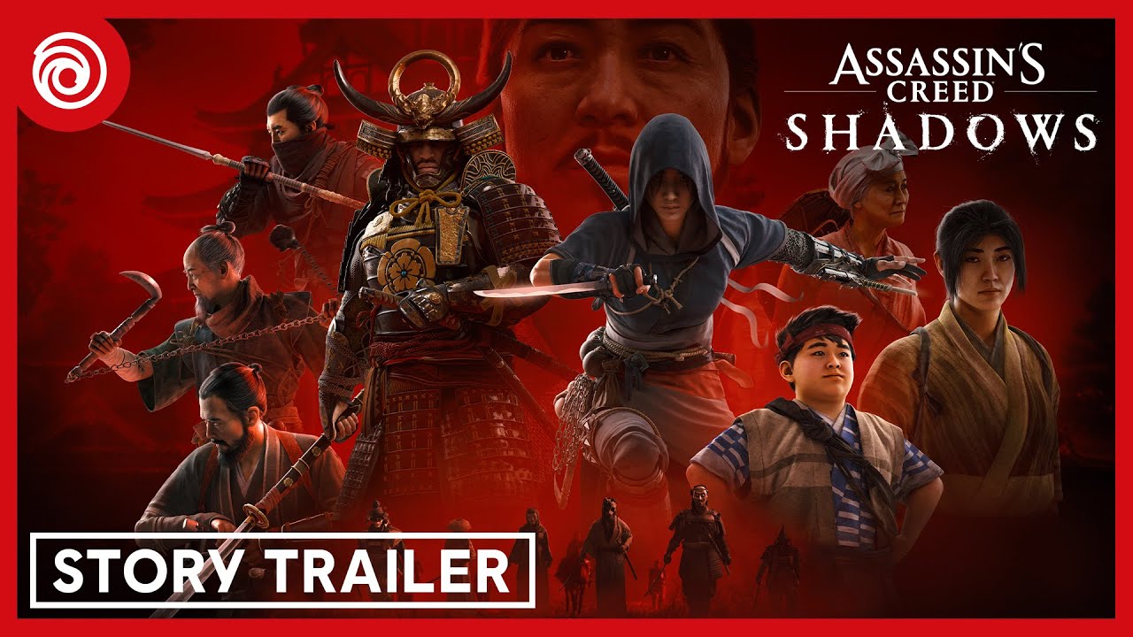 Assassin's Creed Shadows ponkol prbehov trailer