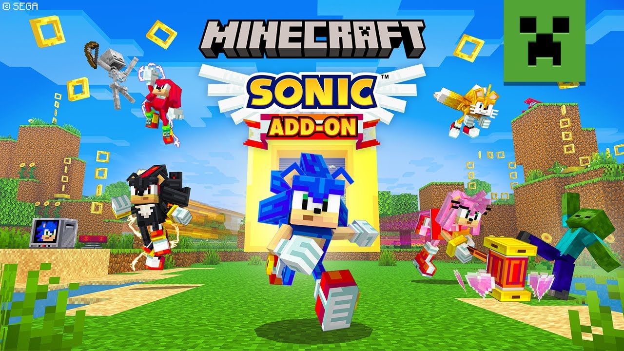 Minecraft x Sonic - DLC trailer