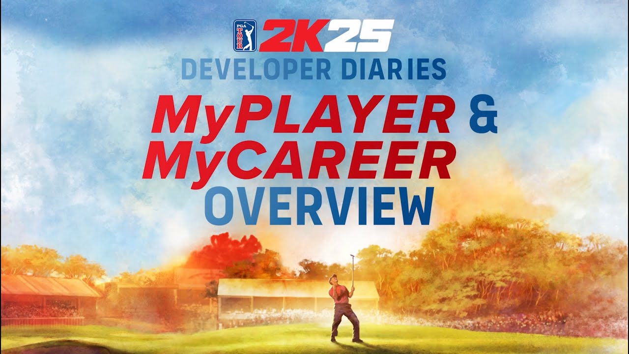 PGA Tour 2K25 pribliuje monosti MyPlayer a MyCareer