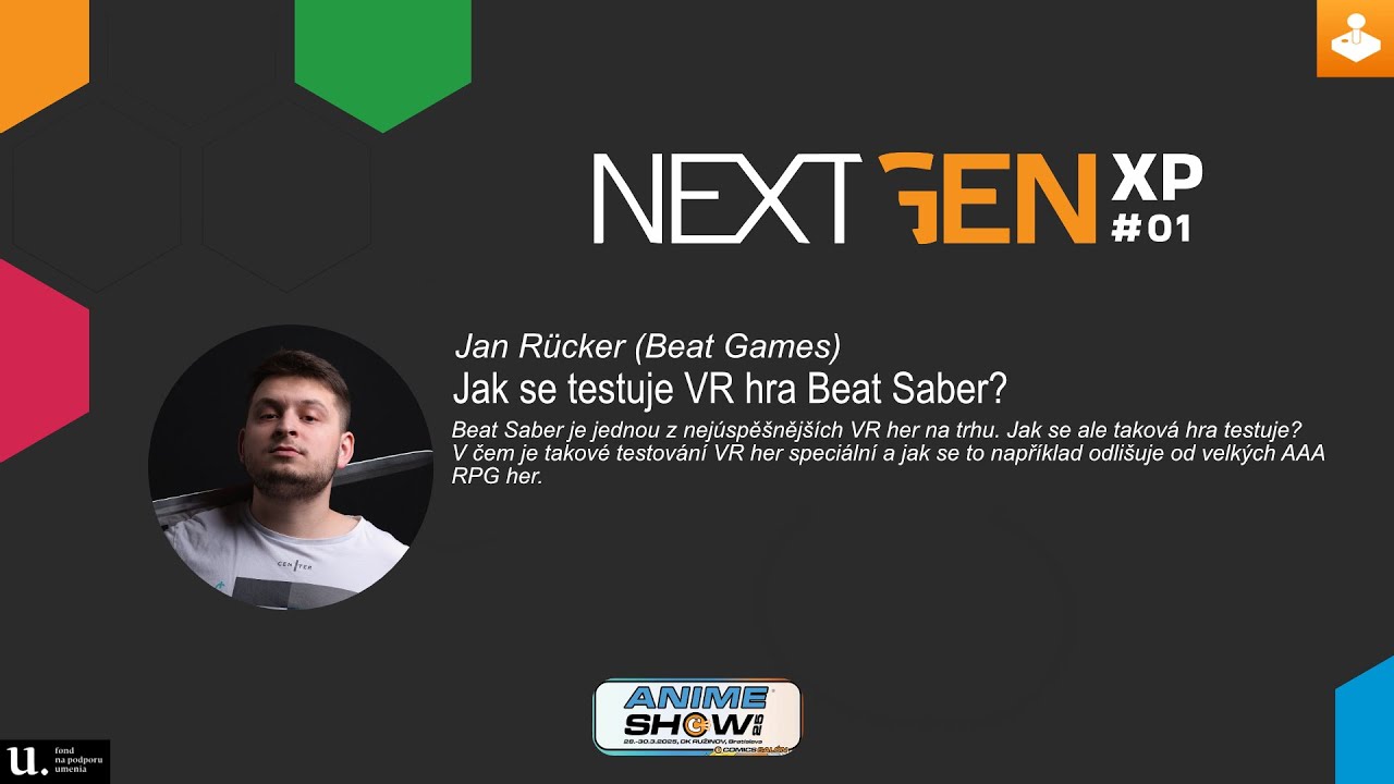 Jan Rcker (Beat Games) - Jak se testuje VR hra Beat Saber?
