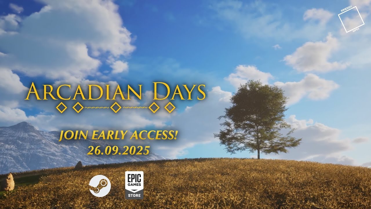 Hra Arcadian Days vyla v Early Access