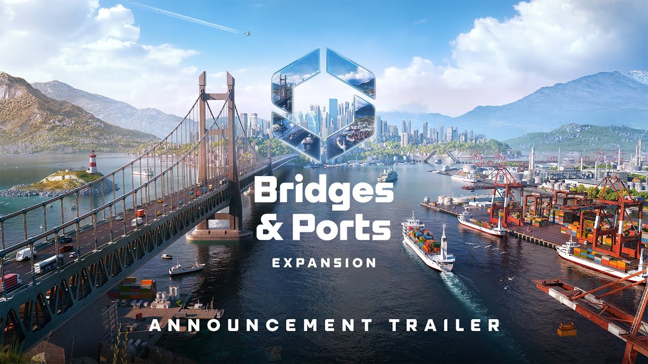 Cities: Skylines II dostane koncom mesiaca expanziu Bridges & Ports 