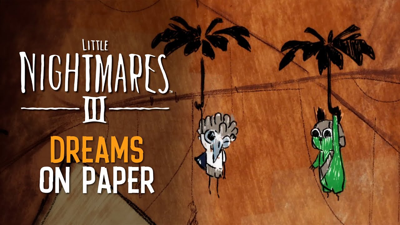 Little Nightmares III kresl papierov non moru