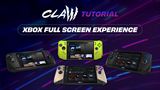 MSI Claw ukazuje ako zapnúť Xbox Full Screen Experience