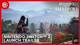 Assassin's Creed Shadows vychádza pre Switchi 2