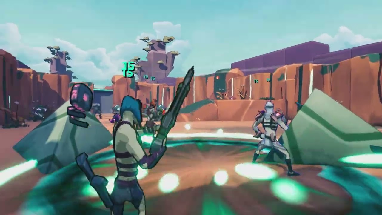 V Rune Gunner si zastrie�ate s kamo�mi, pobijete nepriate�ov a vylep�ujete sa