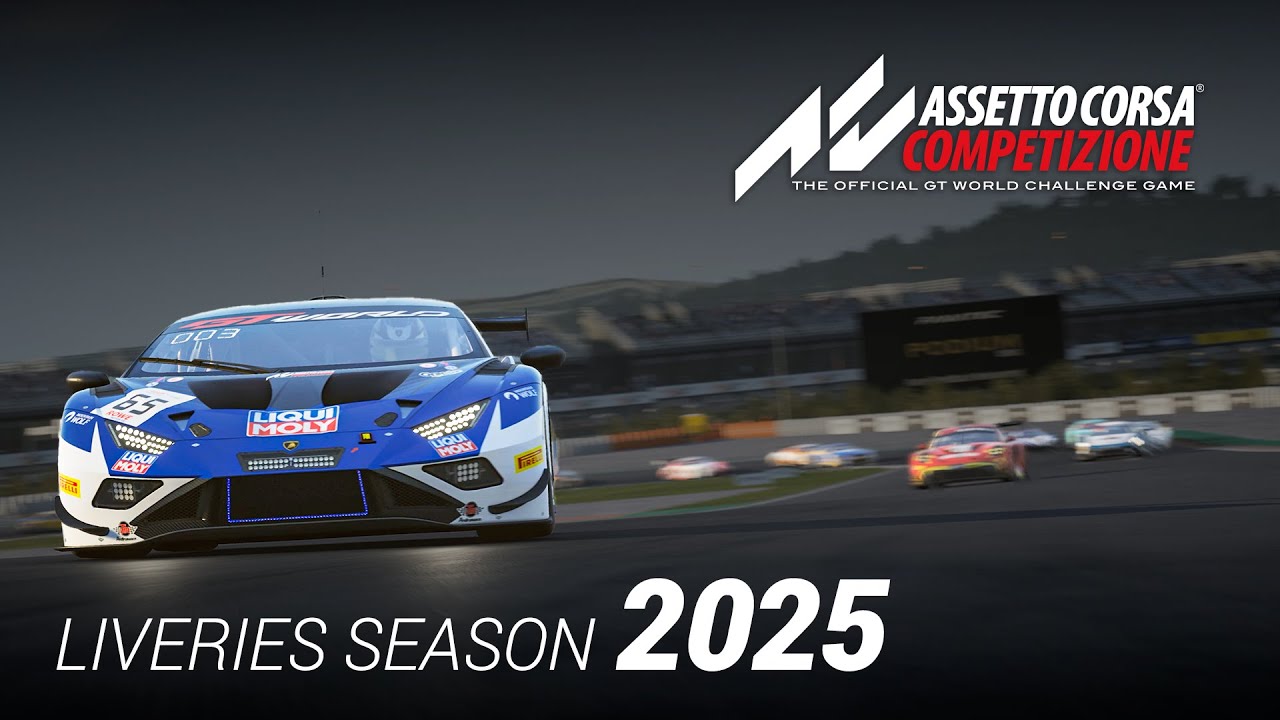 Assetto Corsa Competizione dost�va 2025 Liveries Pack