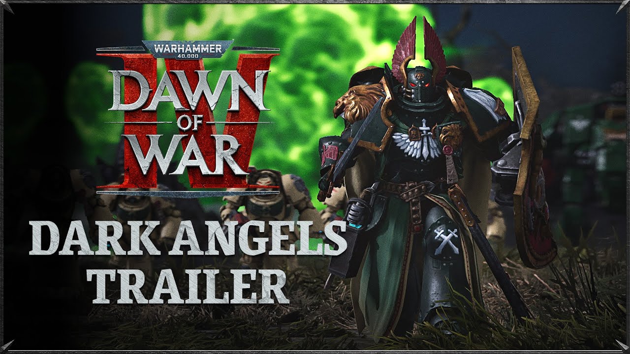 Warhammer 40 000: Dawn of War 4 - Sons of Caliban Dark Angels - trailer