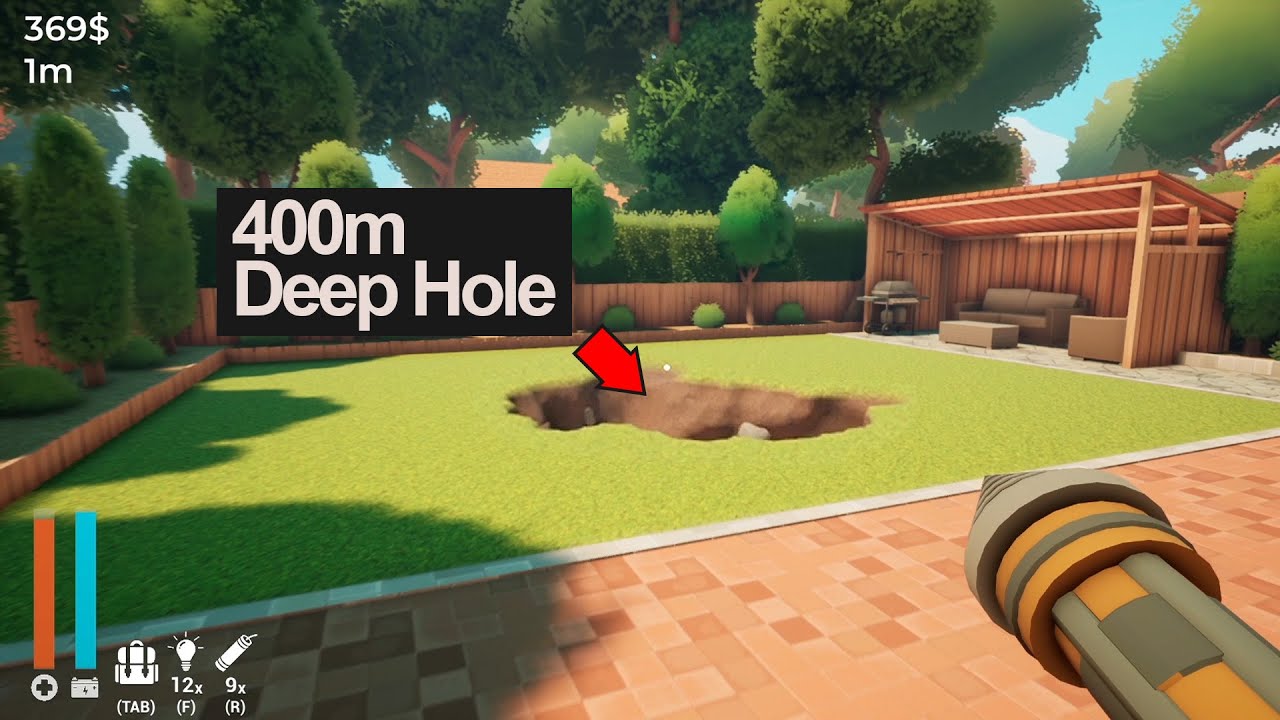 Kam sa a prekopete v A Game About Digging A Hole?